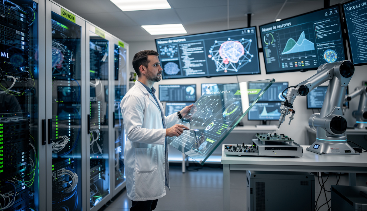 Laboratoire Nvidia et TII IA