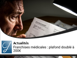 Augmentation des franchises médicales : le plafond annuel porté à 200 euros