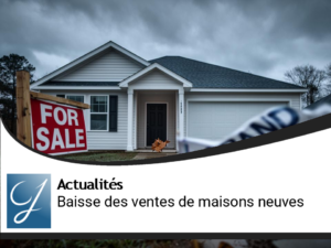 Baisse des Ventes de Maisons Neuves aux États-Unis : Impact des Taux Élevés