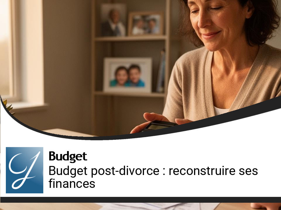 Budget après divorce : reconstruire ses finances et son patrimoine