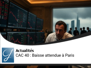 CAC 40 : repli attendu en préouverture à Paris sur fond de tensions au Moyen-Orient