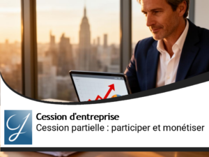 Cession partielle : garder une participation tout en monétisant son entreprise