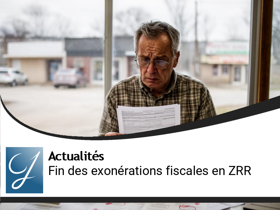 Changements fiscaux en ZRR : fin des exonérations et assouplissements