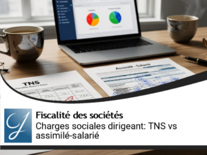 Charges sociales du dirigeant : comparatif TNS vs assimilé-salarié