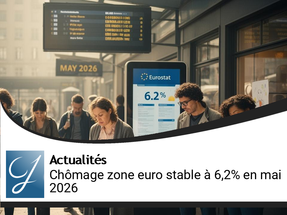 Chômage dans la zone euro : stabilité à 6,2 % malgré le ralentissement économique