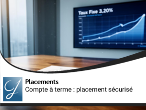 Compte à terme : placement sécurisé à taux fixe