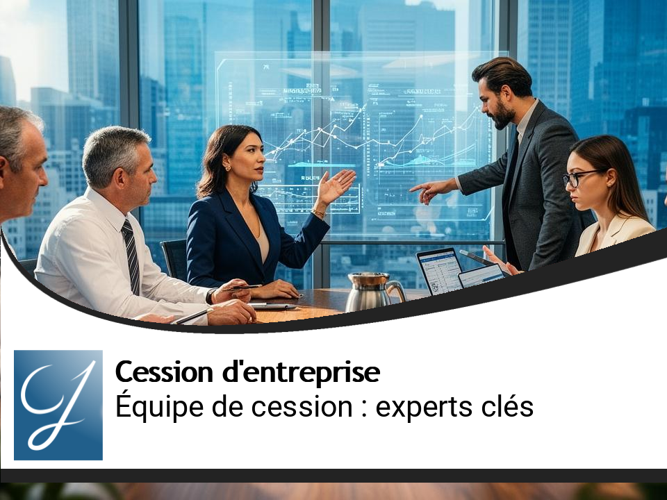 Constituer une equipe de cession : les experts indispensables