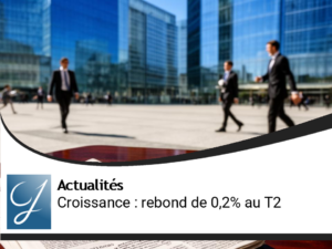 Croissance économique en France : un léger rebond de 0,2% au T2