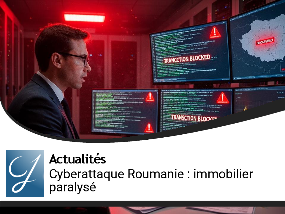 Cyberattaque en Roumanie : Immobilier paralysé et transactions gelées