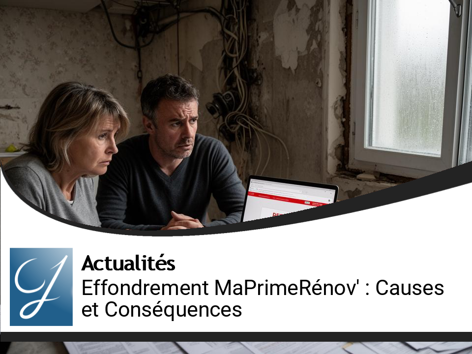 Effondrement des Demandes MaPrimeRénov&rsquo; : Analyse des Causes et Conséquences