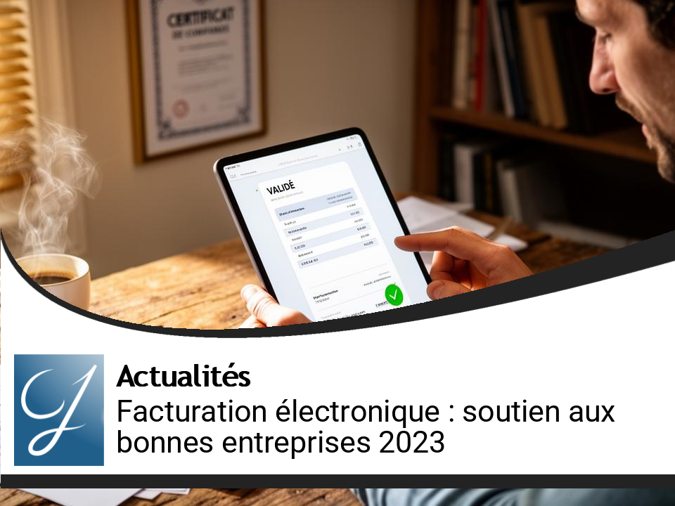Facturation électronique : un soutien renforcé aux entreprises de bonne foi