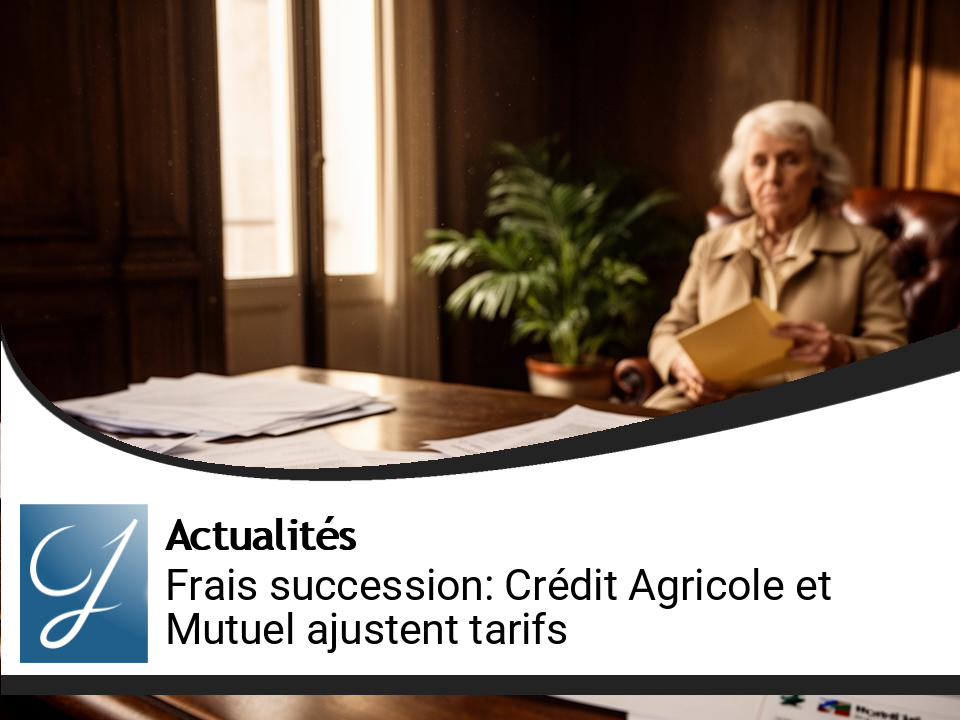 Frais de succession : le Crédit Agricole et le Crédit Mutuel réajustent leurs tarifs