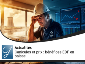 Impact des Canicules et Baisse des Prix sur les Bénéfices d&rsquo;EDF