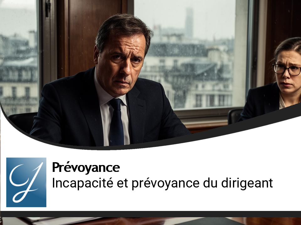 Incapacité et prévoyance du mandataire social : les spécificités