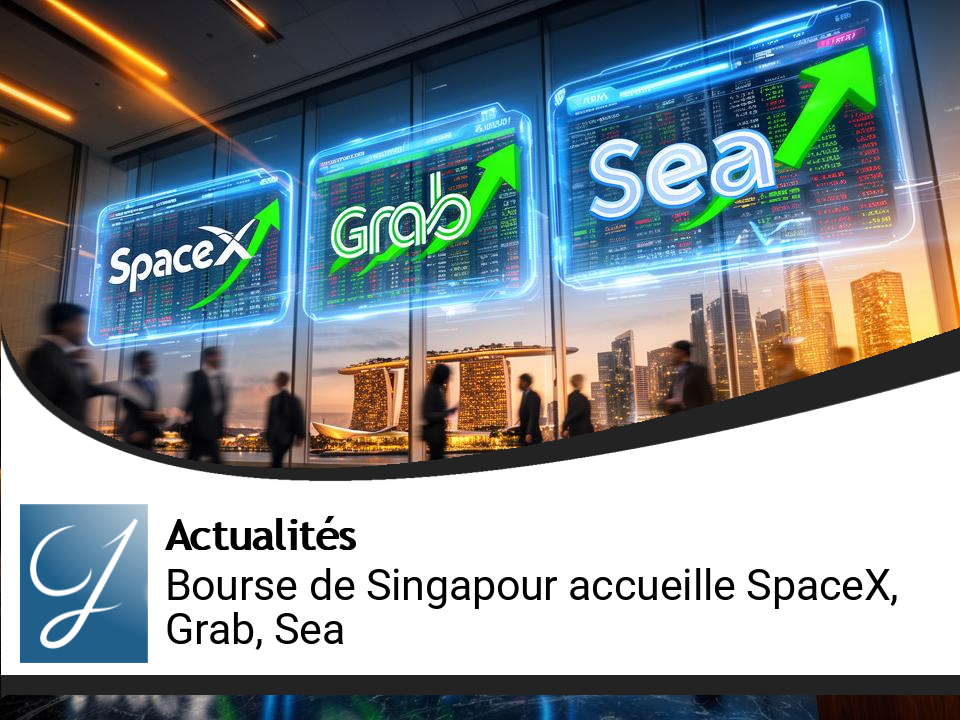 La Bourse de Singapour accueille SpaceX, Grab et Sea avec des SDR