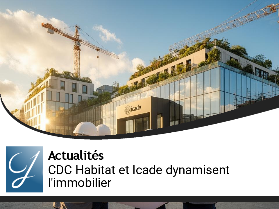 La Caisse des Dépôts dynamise l&rsquo;immobilier avec CDC Habitat et Icade