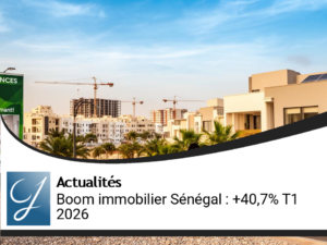 Le marché immobilier sénégalais en plein essor porté par une envolée de 40,7 % du chiffre d&rsquo;affaires des agences