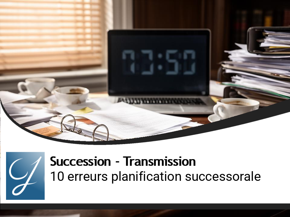 Les 10 erreurs à éviter dans la planification successorale