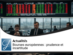 Les Bourses européennes en attente : entre prudence et incertitude