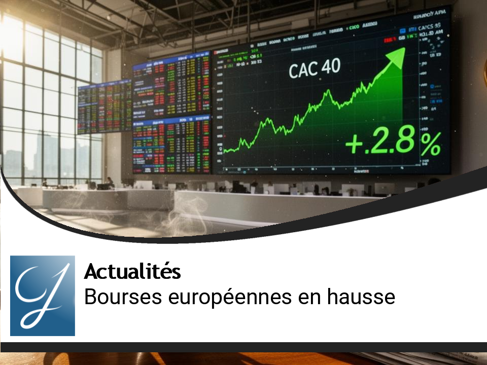 Les Bourses européennes en plein essor : optimisme après l&rsquo;apaisement au Moyen-Orient