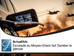 L&rsquo;escalade militaire au Moyen-Orient provoque la flambée des prix du pétrole