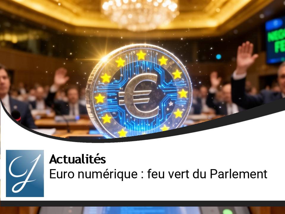 L&rsquo;euro numérique : feu vert du Parlement européen pour de nouvelles négociations