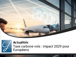 Nouvelle taxe carbone sur les vols : impact dès 2029 pour les Européens