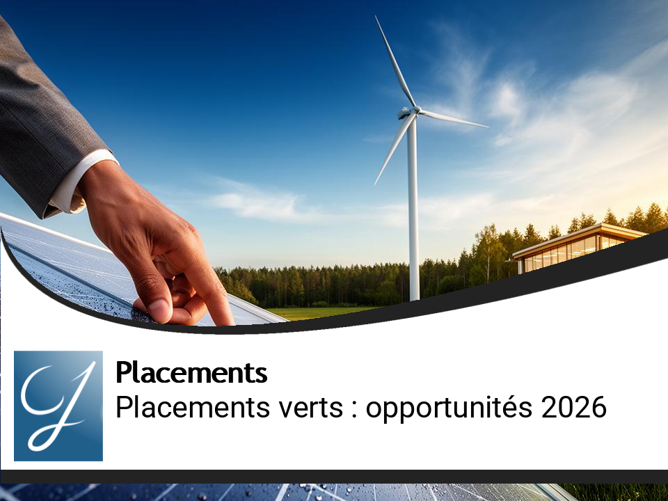 Placements verts et transition energetique : opportunites 2026