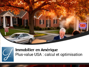 Plus-value immobilière aux USA : calcul et optimisation