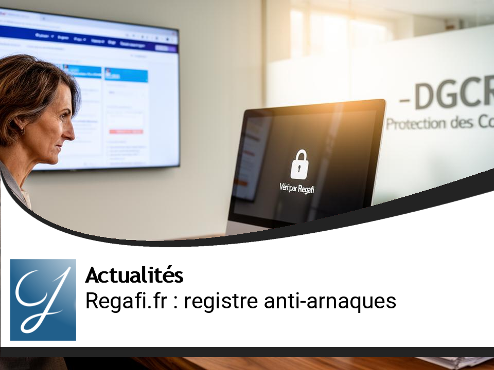 Regafi.fr : un registre public unique pour sécuriser les épargnants face aux arnaques