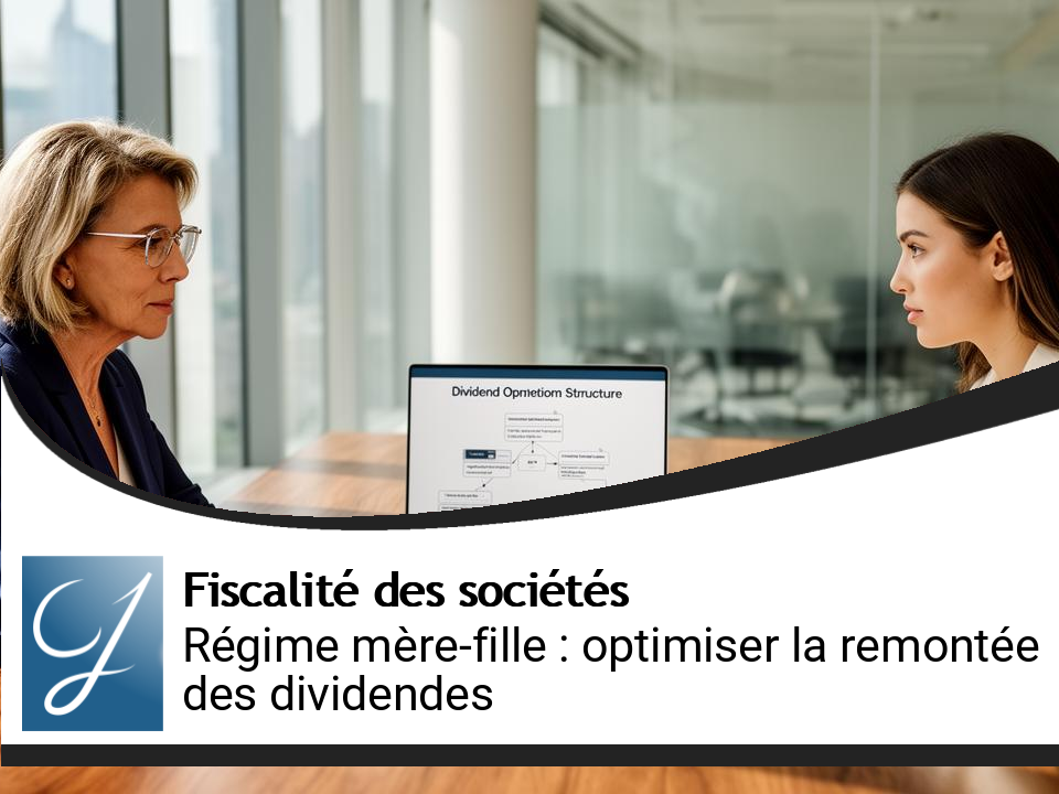 Régime mère-fille : optimiser la remontée des dividendes dans le groupe