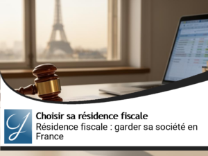 Résidence fiscale et société en France : peut-on garder sa société