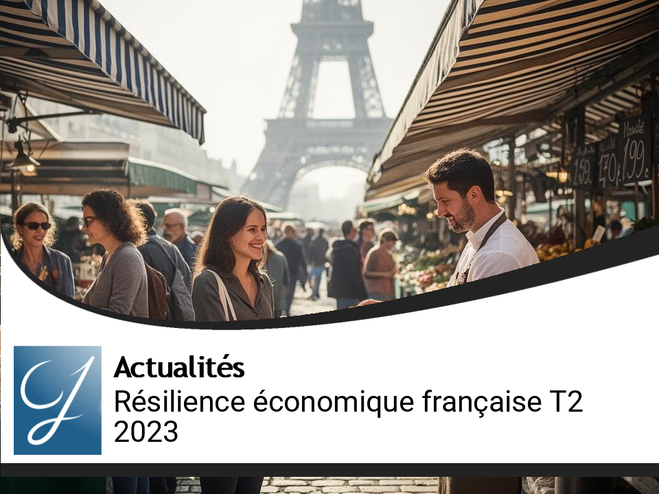 Résilience de l&rsquo;économie française : Analyse du deuxième trimestre 2023