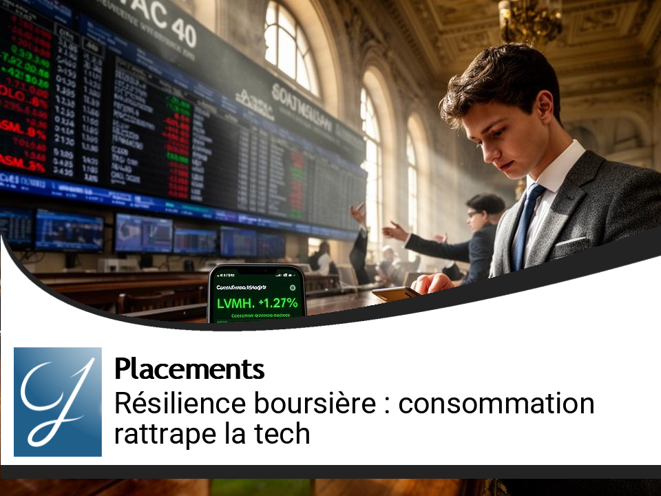 Résilience des Bourses européennes : quand la consommation prend le relais d’une tech en repli