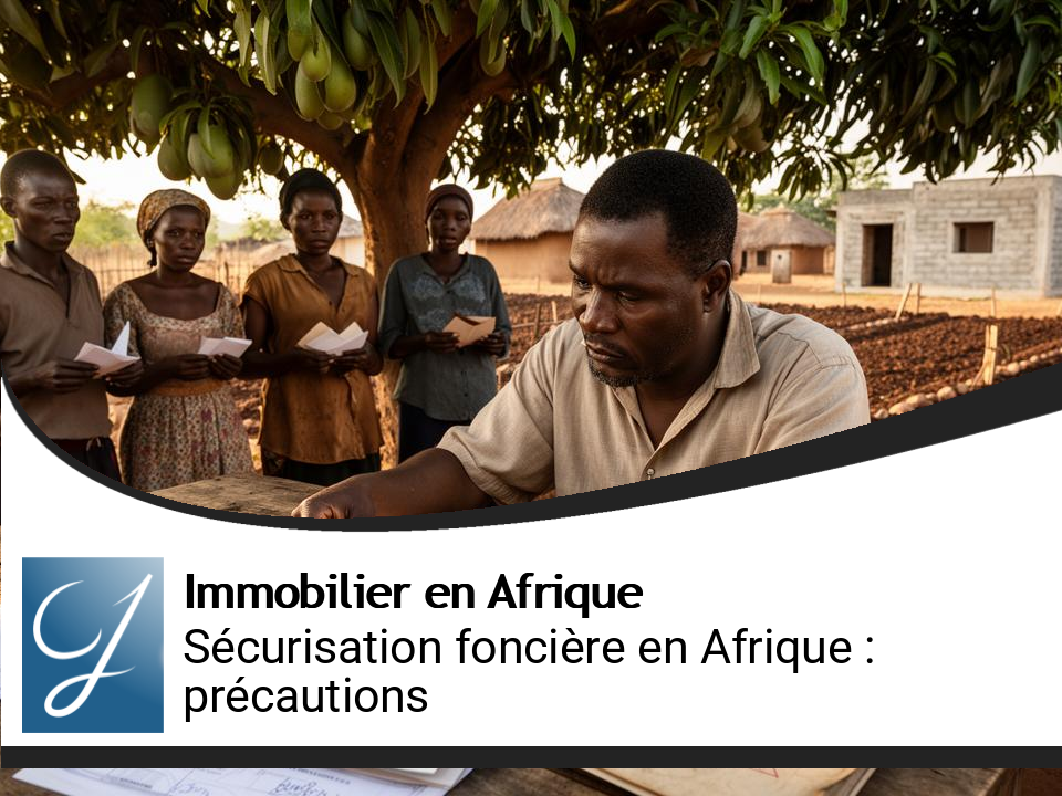 Sécurisation foncière en Afrique : les précautions indispensables
