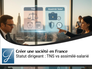 Statut juridique et regime social du dirigeant : TNS vs assimile-salarie