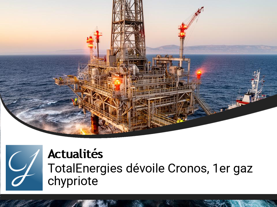 TotalEnergies dévoile Cronos : un nouveau levier gazier chypriote pour l’Europe