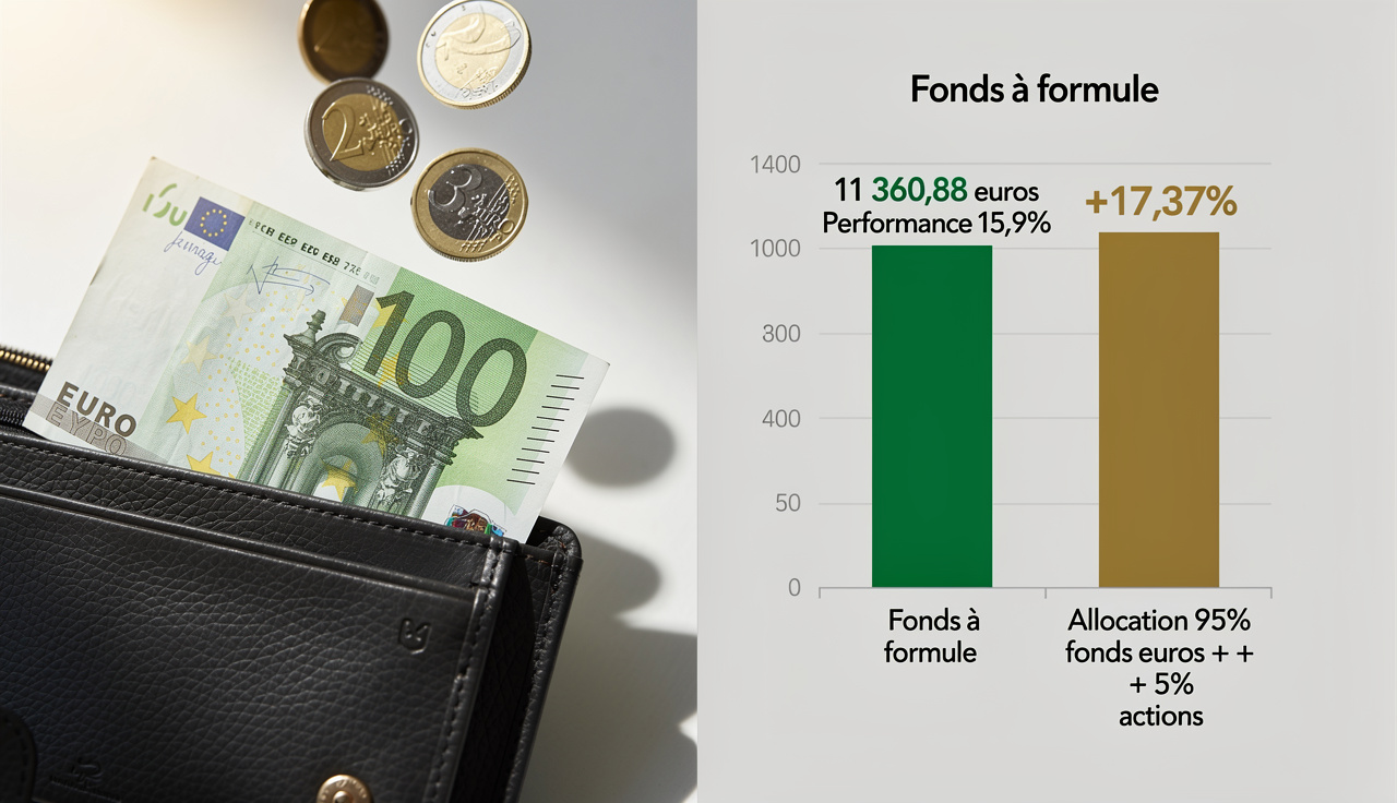 Frais d'entrée et performance fonds à formule