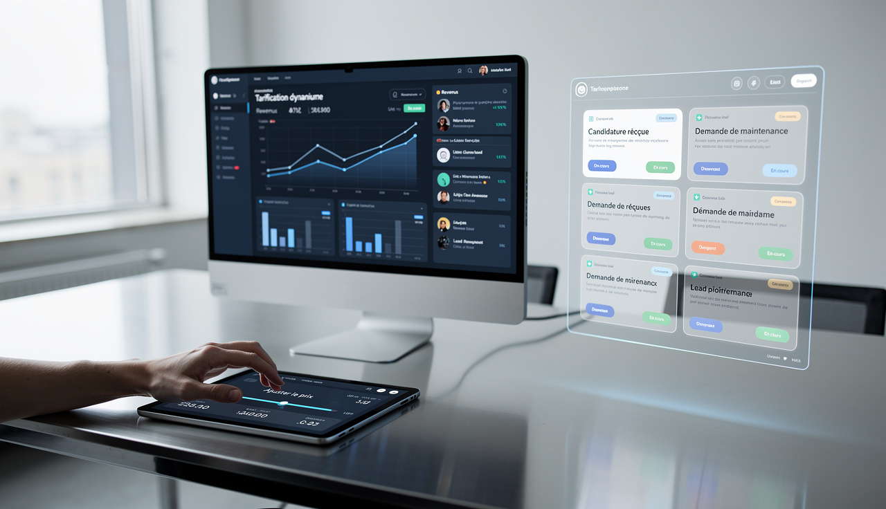 IA moteur workflows immobiliers