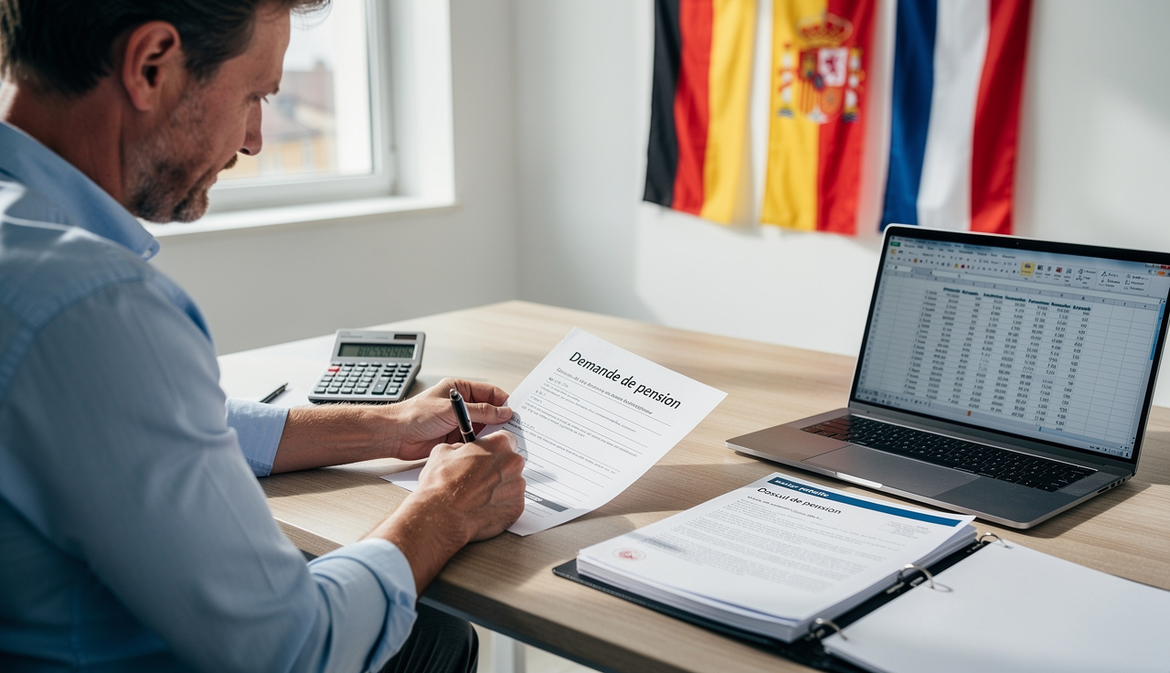 Demande de pension transfrontalière