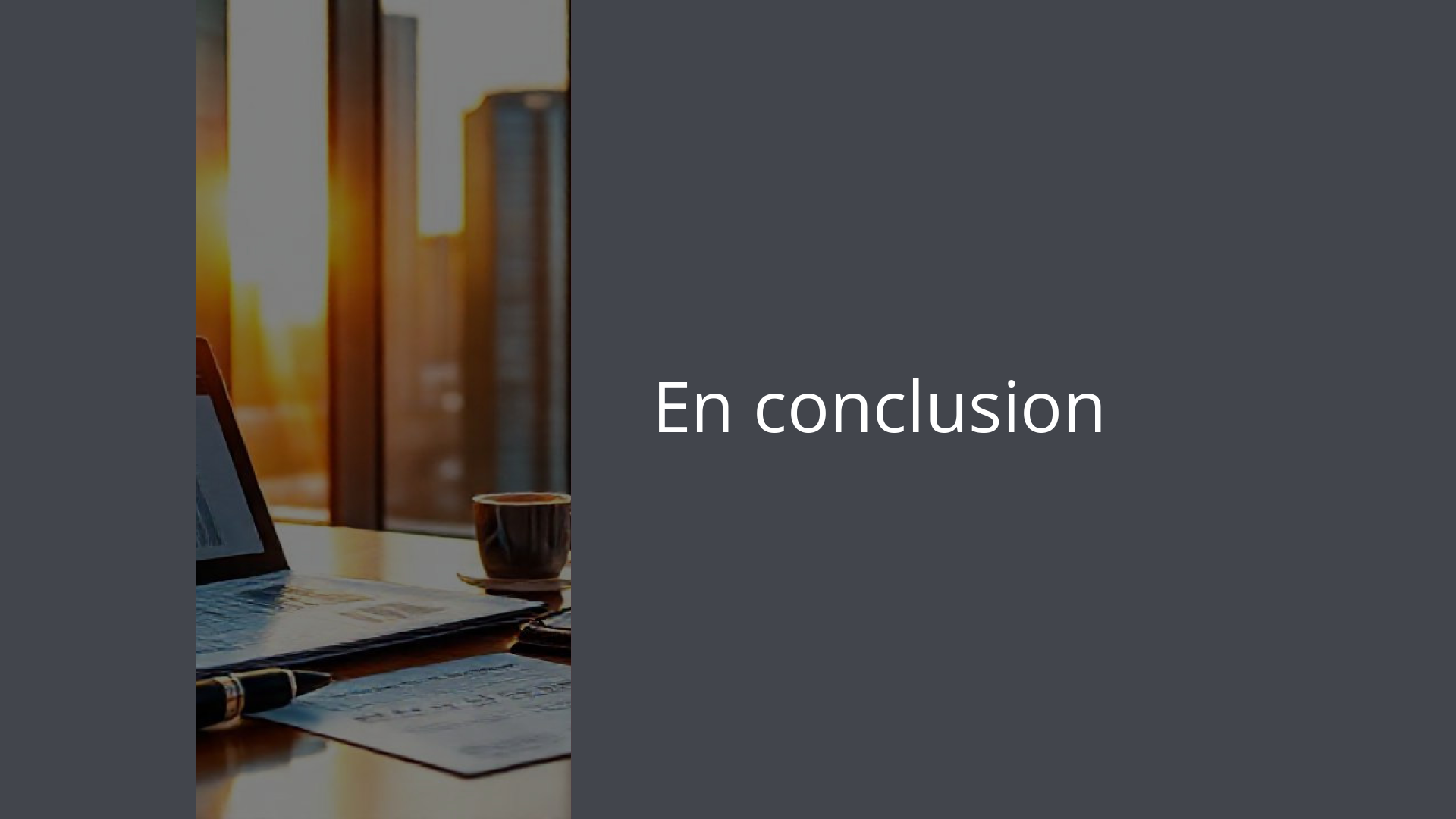 En conclusion