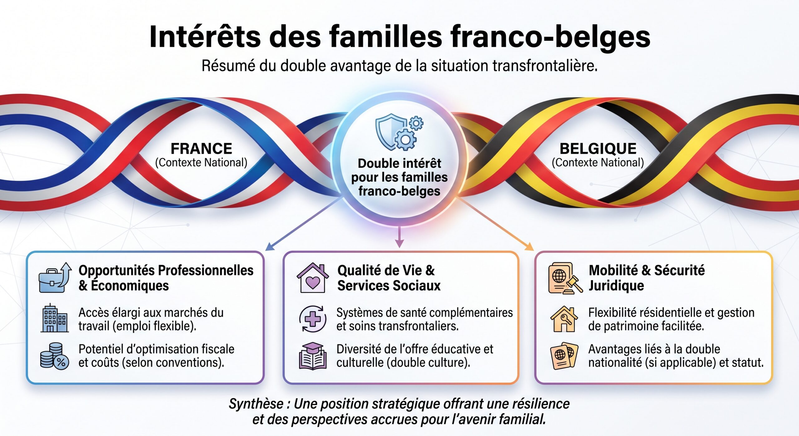 Intérêts des familles franco-belges