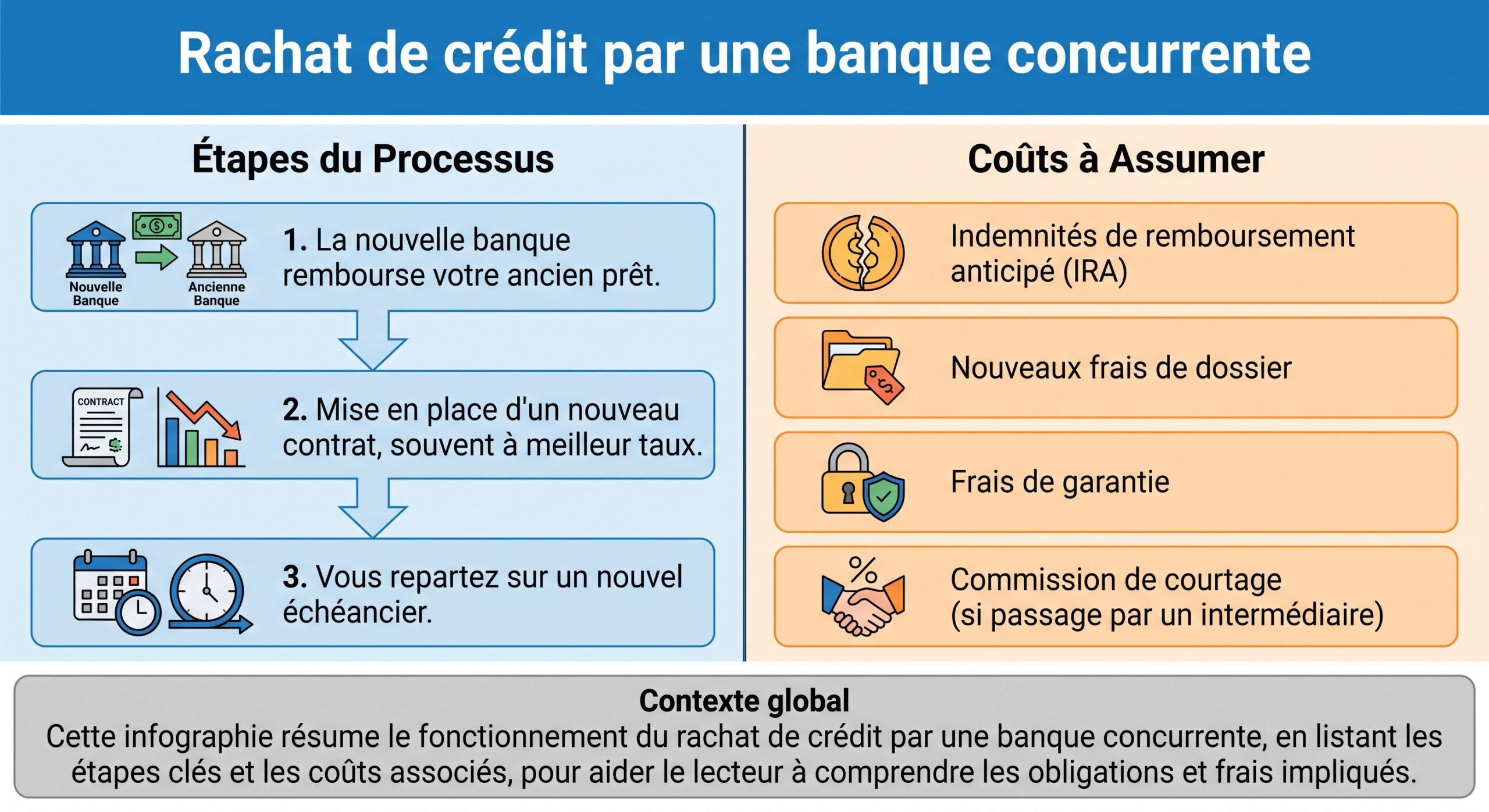 Rachat de crédit par une banque concurrente
