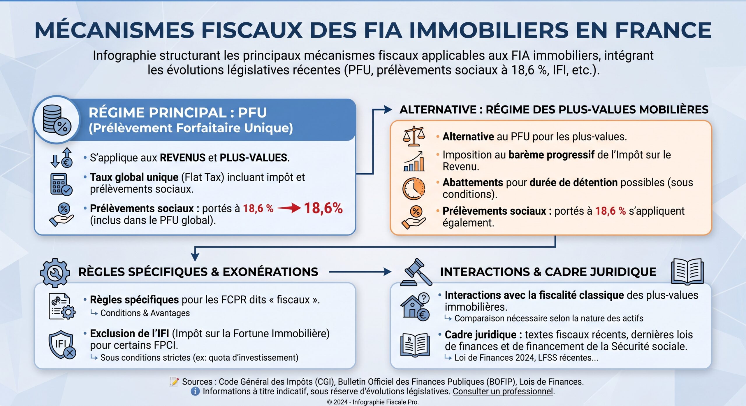 Mécanismes fiscaux des FIA immobiliers en France