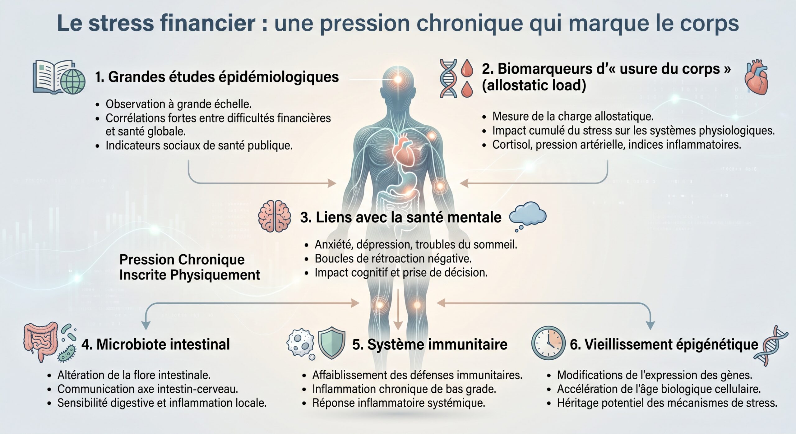 Le stress financier : une pression chronique qui marque le corps