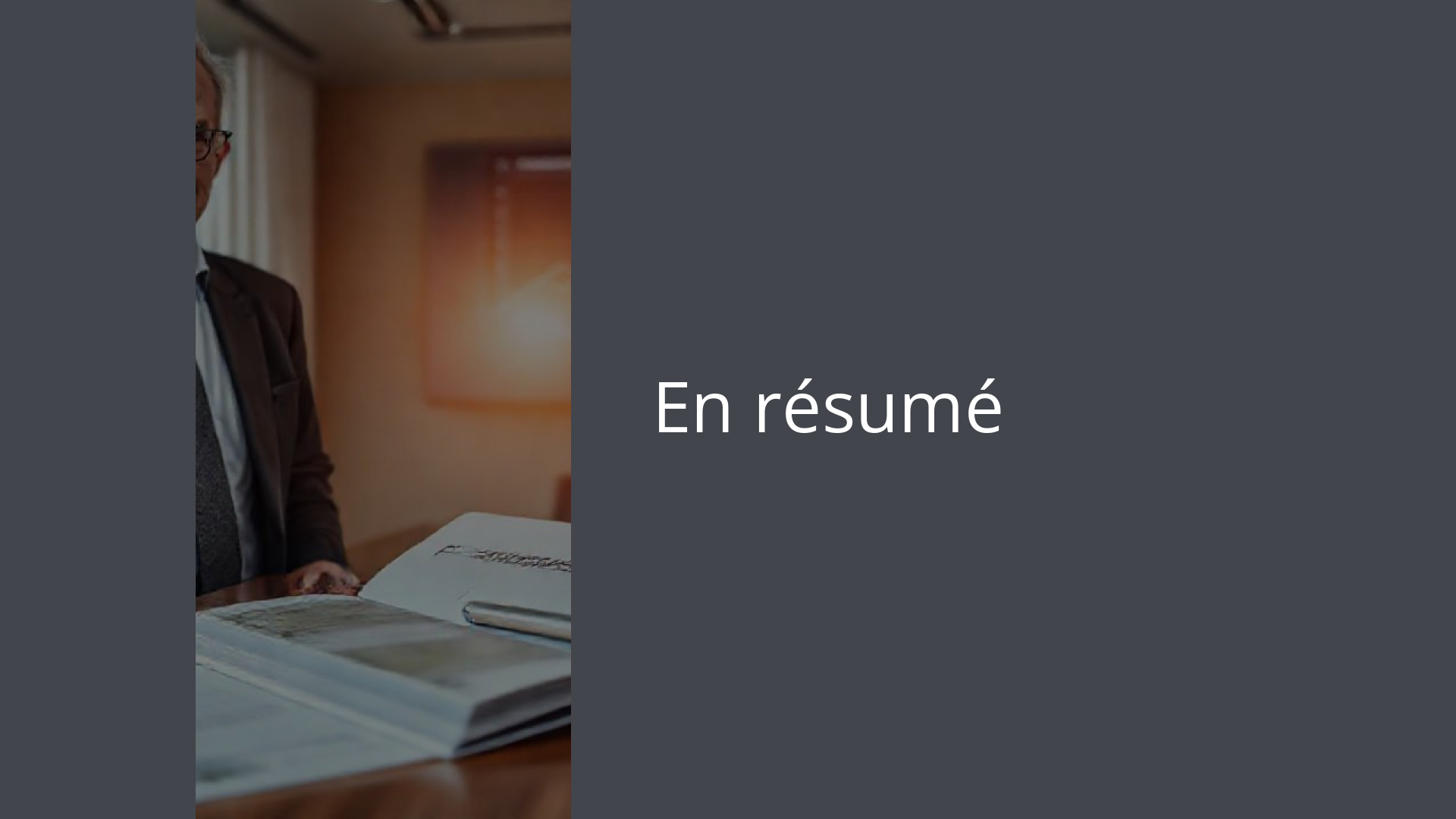 En résumé