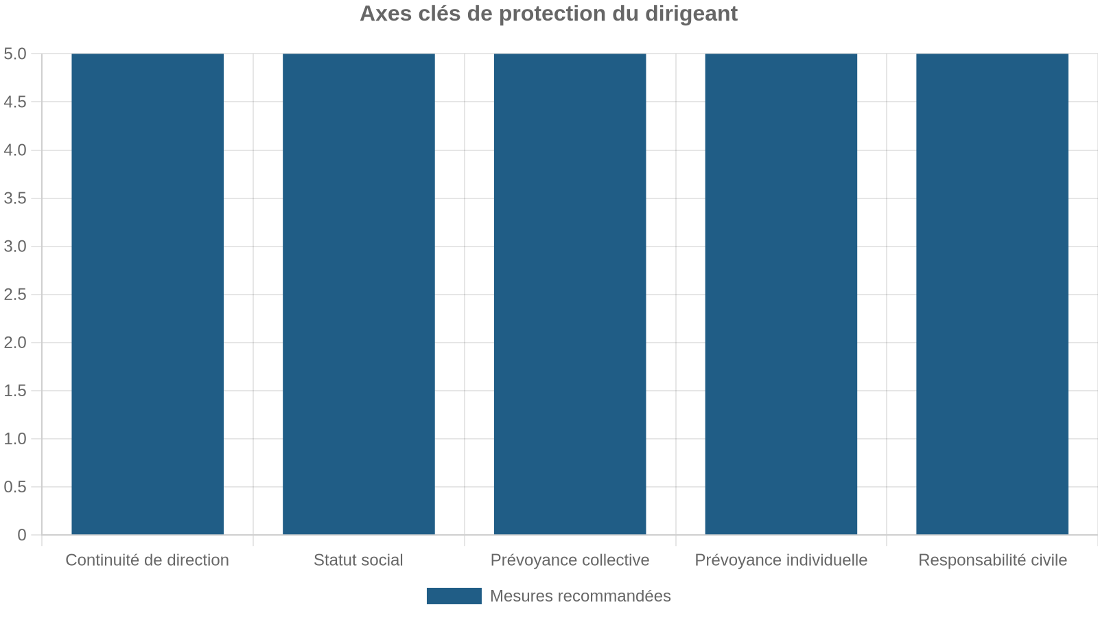 Axes clés de protection du dirigeant