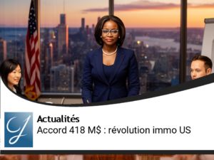 Accord judiciaire de 418 millions $ : Révolution dans l&rsquo;immobilier US