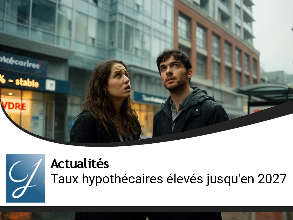 Attente jusqu&rsquo;en 2027 : Les acheteurs immobiliers face à des taux hypothécaires élevés