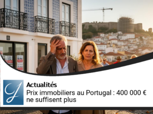Augmentation des prix immobiliers au Portugal : 400 000 € ne suffisent plus